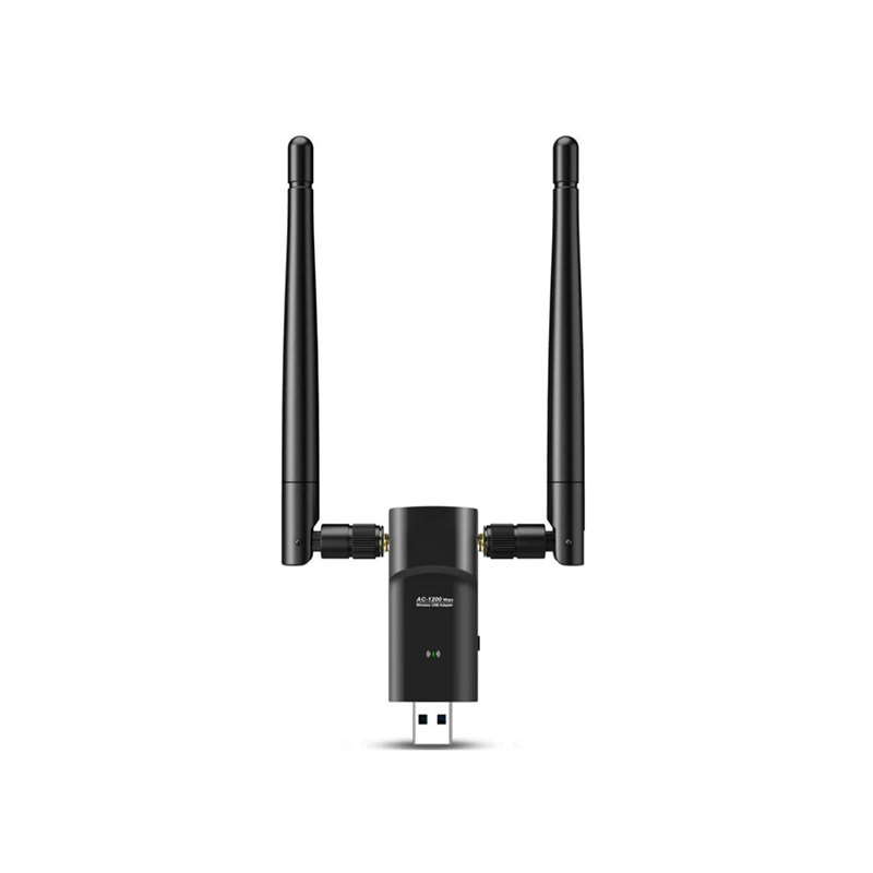 Wi-Fi адаптер USB беспроводной 1200 Мбит/с сетевая карта ПК WIFI ключ USB LAN Ethernet Dual Band 2,4G 5,8G Wi-Fi приемник для ПК