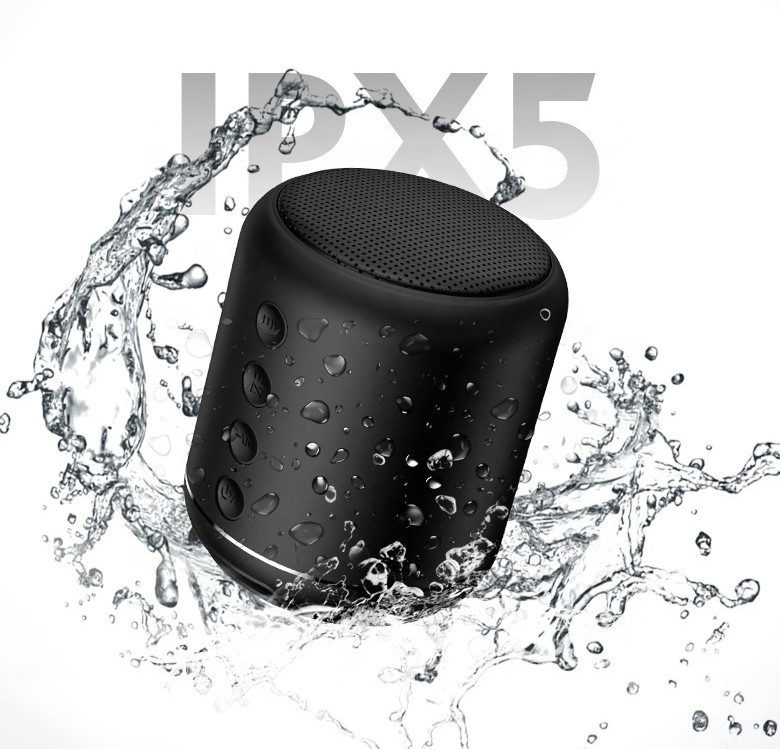 New Arrival Cross Border Germany Lock and Load Spray X7 bt Outdoor TFCard AUX Wireless TWS Portable Mini Audio Speaker