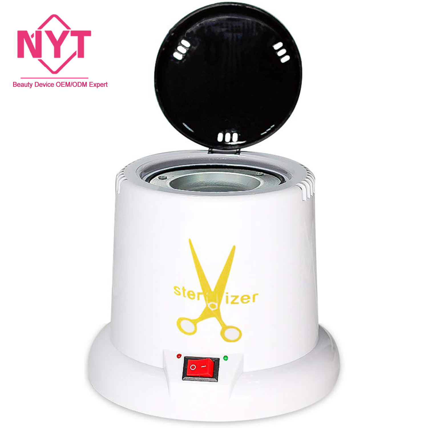 2023 Beauty Equipment Supplies Home Use Nipper Lash Tech Manicure Salon Sterilizer Cleaner Cleaning Box For Metal Nail Tools