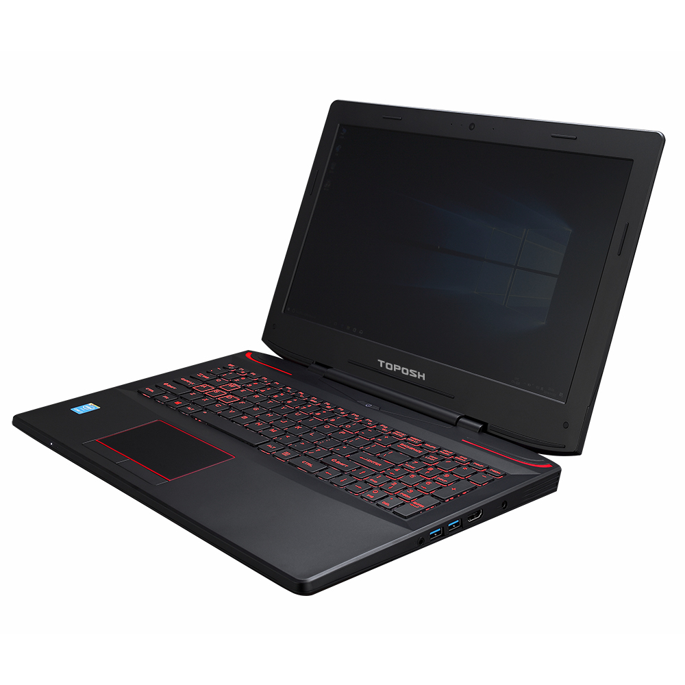 Высокая производительность 15,6 дюймов игровой ноутбук i7-6700HQ 16 г RAM 1024 г SSD toposh игровой компьютер ноутбук