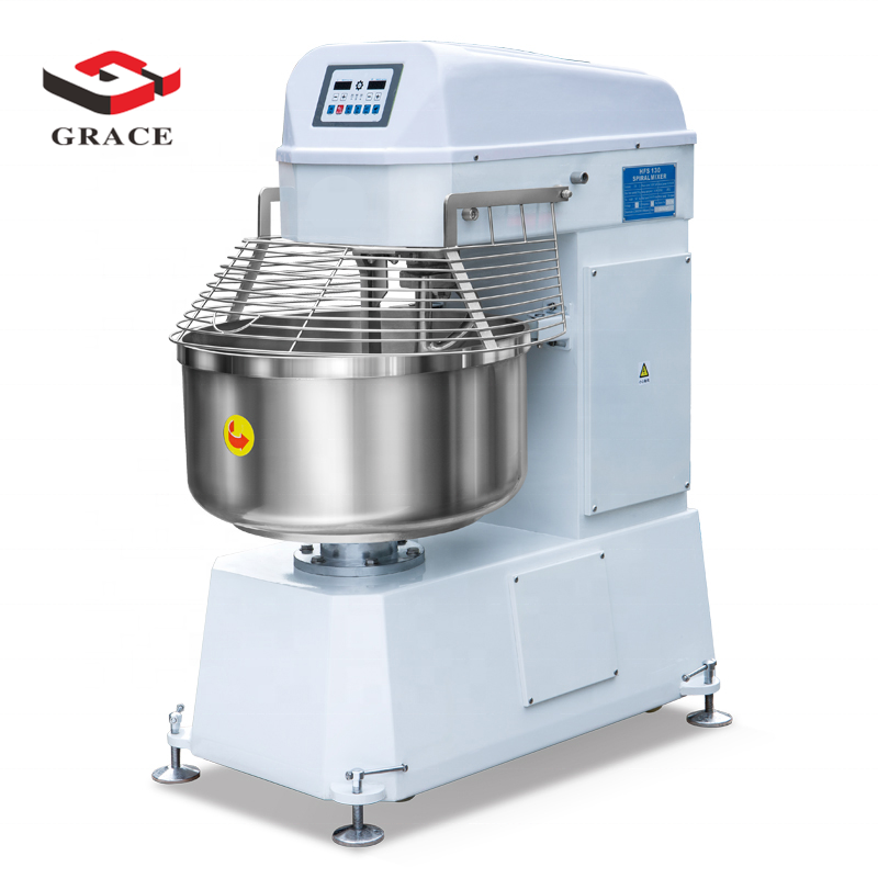 50KG Flour 130 Litre Capacity Electric Spiral Dough Mixer Commercial Flour Dough For Bakery Shop