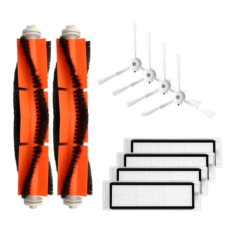 Запчасти для робота-пылесоса Xiaomi Roborock S50 S51 S5 S5/S6 Max 1 s MI 2, фильтр НЕРА, боковая щетка, основная щетка