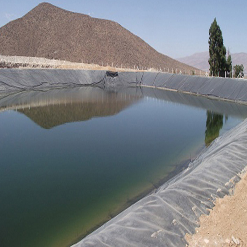 Водонепроницаемая геомембрана для пруда спецификации HDPE LLDPE 0,5 мм 1 мм 1,5 мм 2 мм LDPE геомембрана