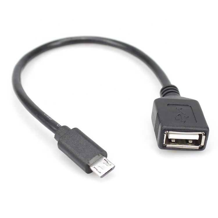 Кабель OTG с разъемом Usb 2,0 и разъемом Micro Usb 2725 24 + 28AWG