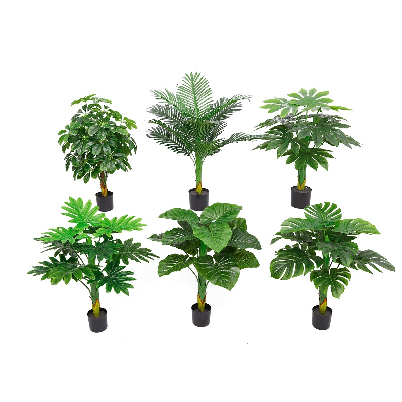 Искусственное растение monstera, дерево таро, украшение для дома оптом