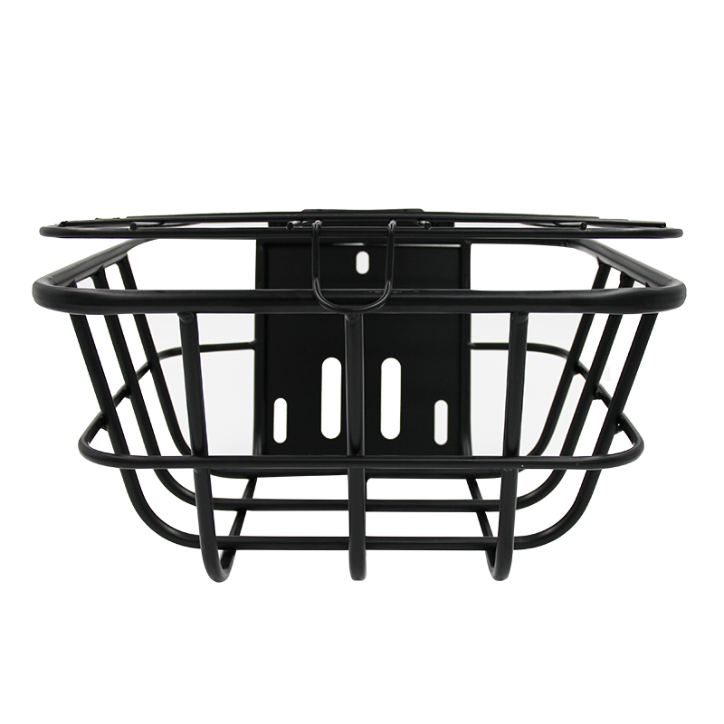 Wholesale Direct Factory Removable Bicycle Parts Steel Front Bike Foldable Bike Basket For Bicycle
