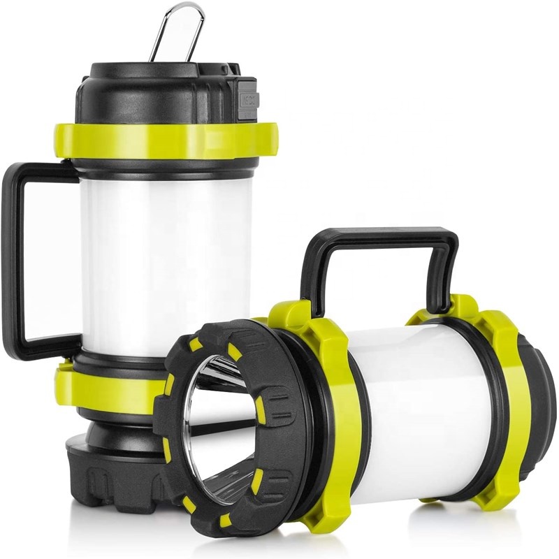 Wason LED Lantern Flashlight With Power Bank Rechargeable Tent Light Perfect For Camping Light Hiking Emergency Or Home Using