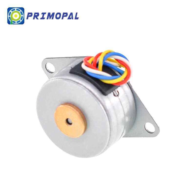 Dia.25mm 25Mm Micro 15 Degre Smart Step 18 Degree 2 Phase 4 Wire Dc Miniature 12V Tiny Stepper Motor