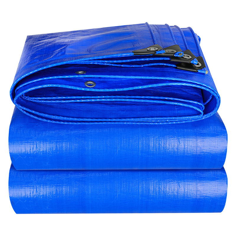 Logo customized waterproof and scratch resistant PE tarpaulin can be used for tent and covering truck