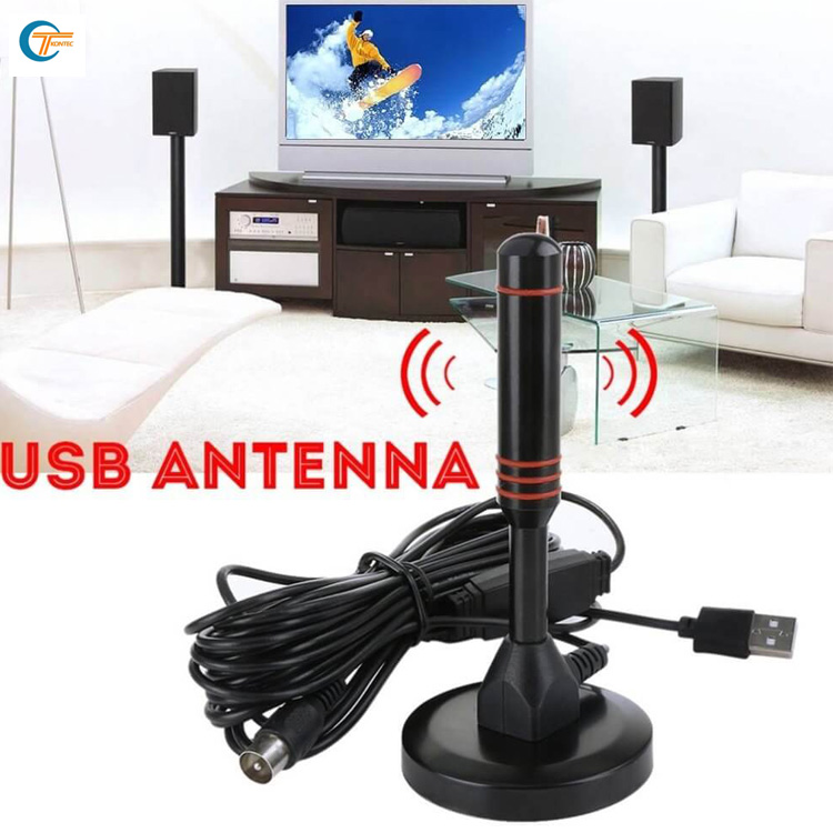 80 км Диапазон ТВ антенна усилитель сигнала 4K антена внутри HDTV 1080P цифровой Walkie Talkie автомобильное ТВ антенна