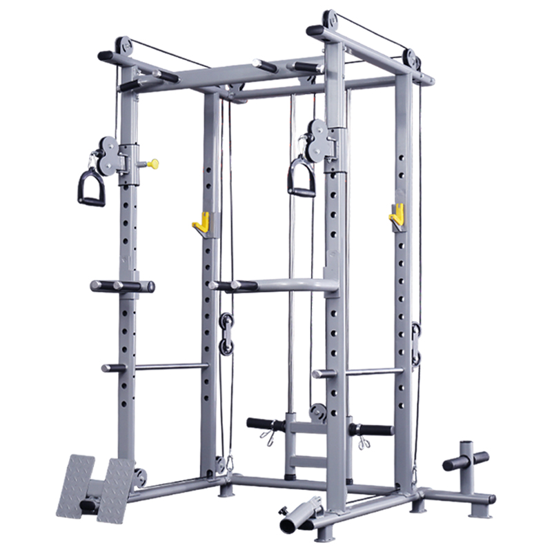 Free Frame Squat Rack Multifunctional Fitness Equipment Weightlifting Bench Press Barbell Gantry Frame