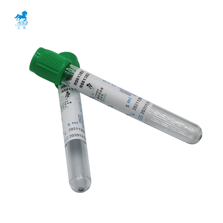 China supplier vacuum collecting golden vac blood collection plain tube tubes