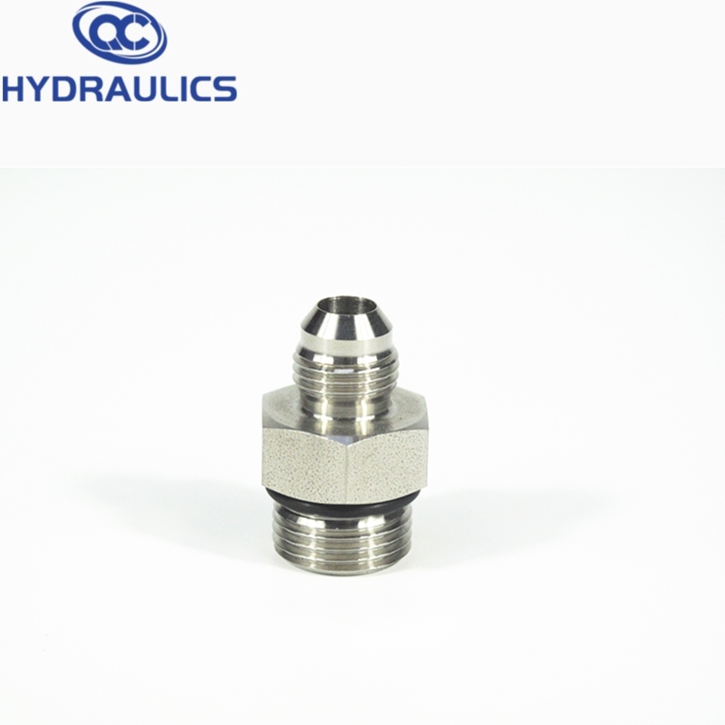 1jo hydraulic hose pipe fitting connector jic male sae adapter jic connection