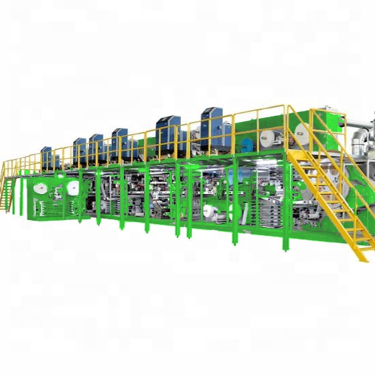 Chinese brand new high quality adult diaper making machine