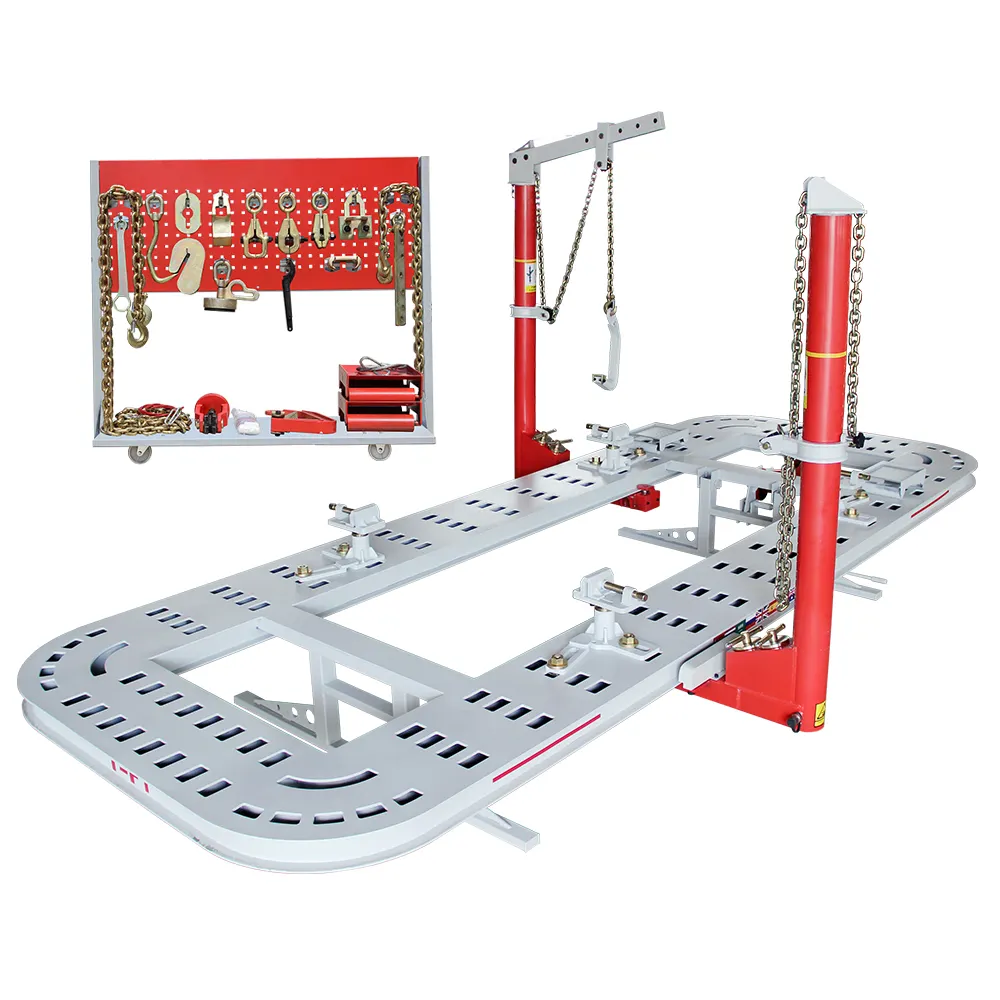 Factory auto body repair equipment/car repair bench/ pickup suv car chassis stretch frame machine