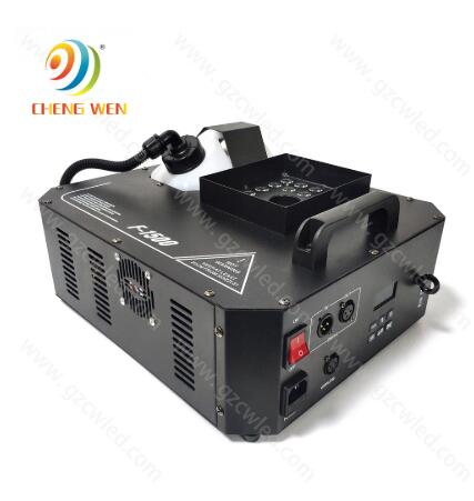 1500 Вт Светодиодная противотуманная машина/DMX512 дистанционное управление дымовая машина с 24x9 Вт RGB светодиодные фонари для сцены светодиодная дымовая машина
