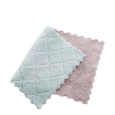Microfiber Absorbent Kitchen Dish Cloth Towel,Non-stick Oil Washing Cloth Rag,Household Tableware Cleaning Wiping Tools