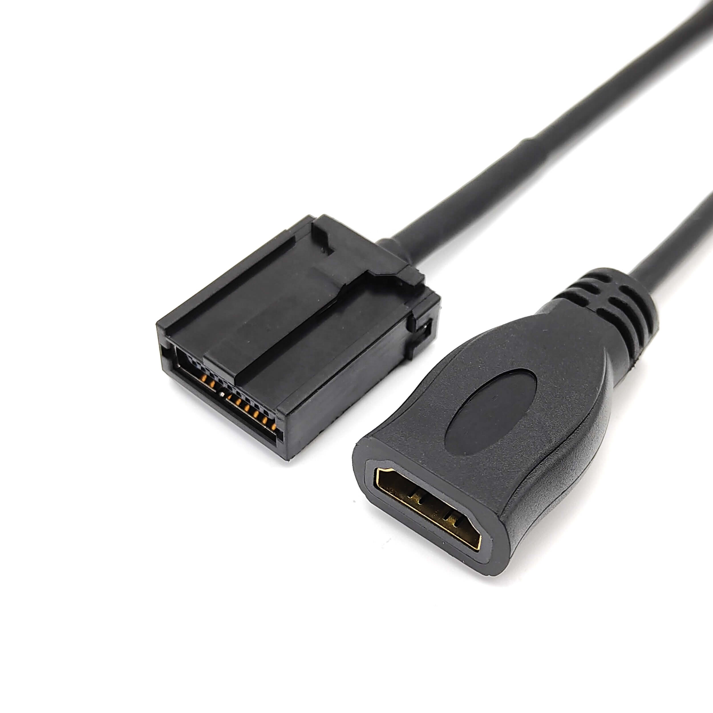 FARSINCE Automotive HDMI type E male to HDMI A female cable car HDMI cable
