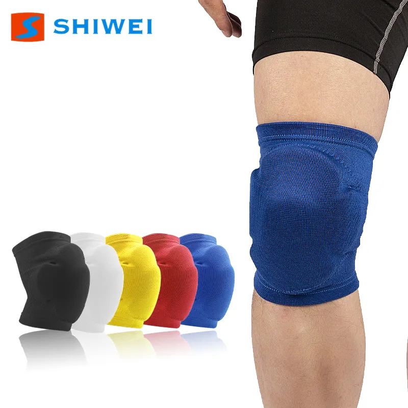Volleyball playing elastic sponge knee support knee pad