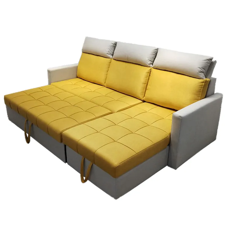 Light Luxury Home Furniture Couch Recliner Leisure Fabric Sofa Bed Living Room Sectional Sofa Cum Bed