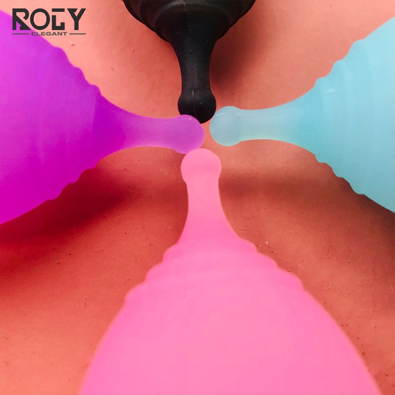 New medical grade 100% Medical Silicone Lady Menstrual Cups  Reusable Menstrual Cup for Ladies
