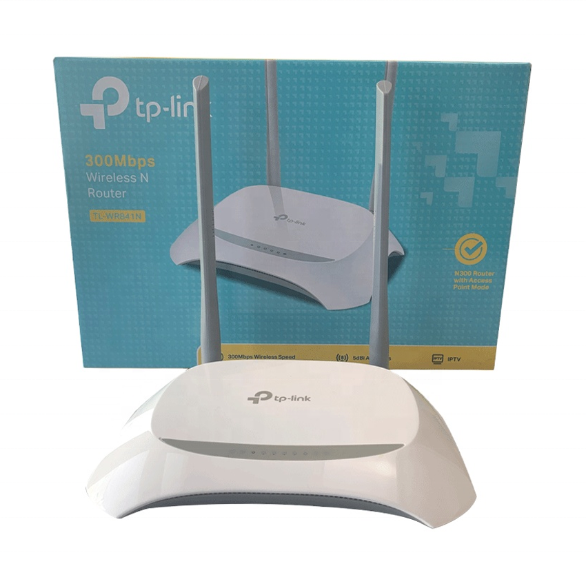 2,4 ГГц 300 Мбит/с двумя антеннами TP-Link Wi-Fi маршрутизатор беспроводной N английская версия TL-WR841N