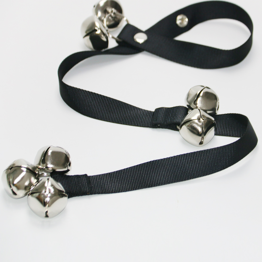 Manufacturers wholesale dog bell training padrope dog doorbell nylon dog color