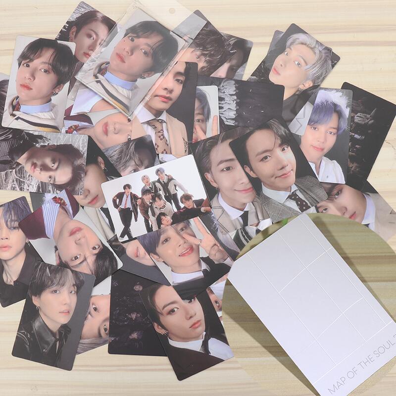 Bangtan Boys оптовая продажа Kpop BTS карта души 7 альбом Фотокарта ЛОМО карта