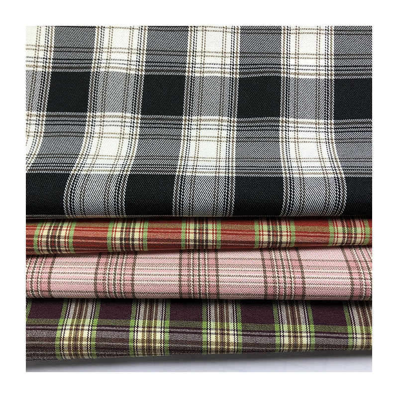 New 330gsm density retro plaid quilt cover fabric available in all seasons
