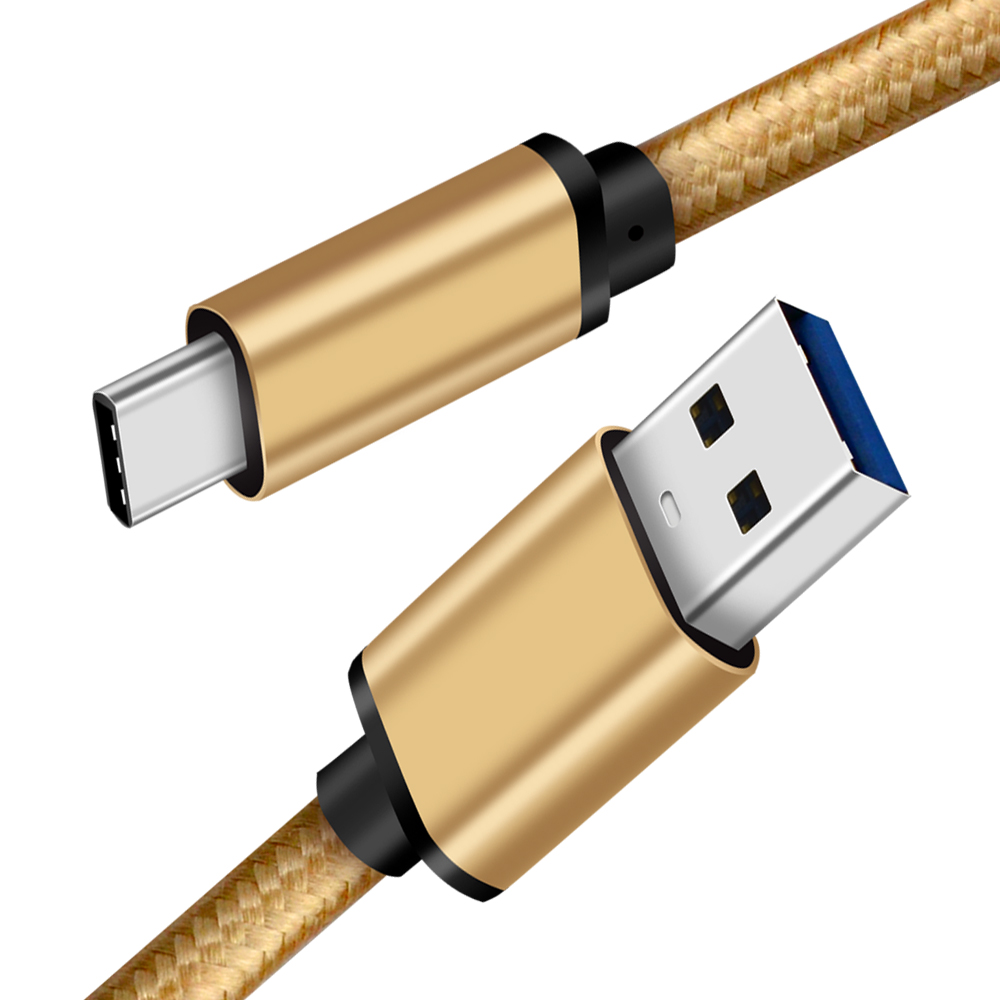 Оптовая продажа, в наличии, нейлоновый Плетеный usb-кабель 3 А, 60 Вт, кабель для быстрой зарядки и передачи данных типа c, usb-кабель 3,0