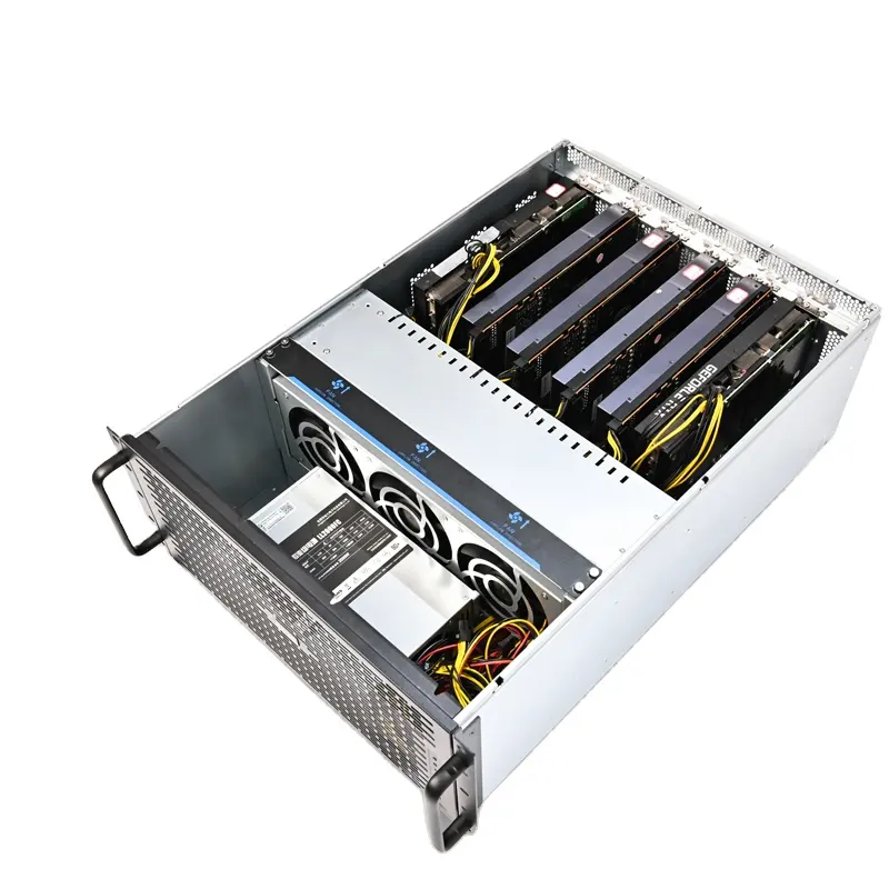 LIANLI Aleo case server X98 X99 E5 IDC Data Center for Aleo home  RTX 3060 3070 3080 GPU E5 2696 2698 2699 v4