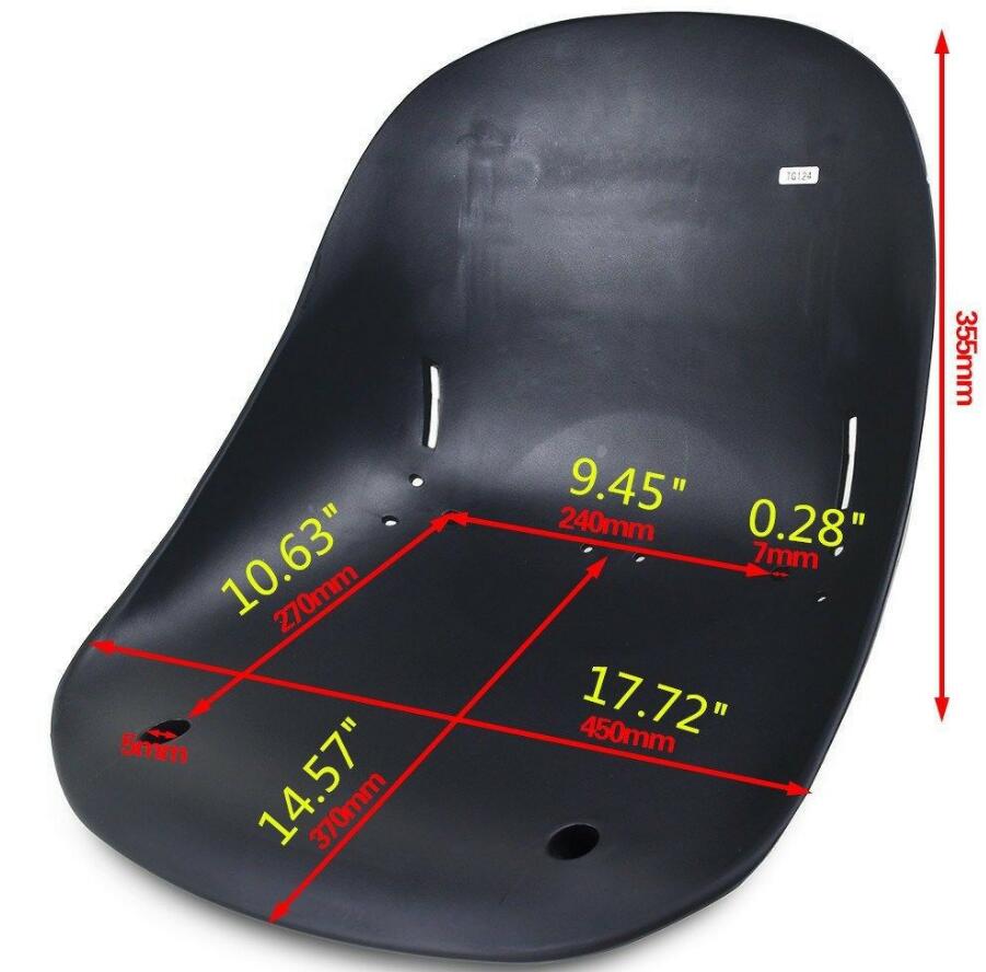 Bucket Plastic Seat for Drift Trike Go kart Cart Buggy