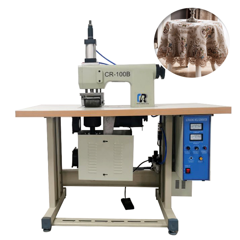 CR-100B машина для изготовления нетканых тканей, машина для изготовления кружевных кромок, ультразвуковая швейная машина для кружева