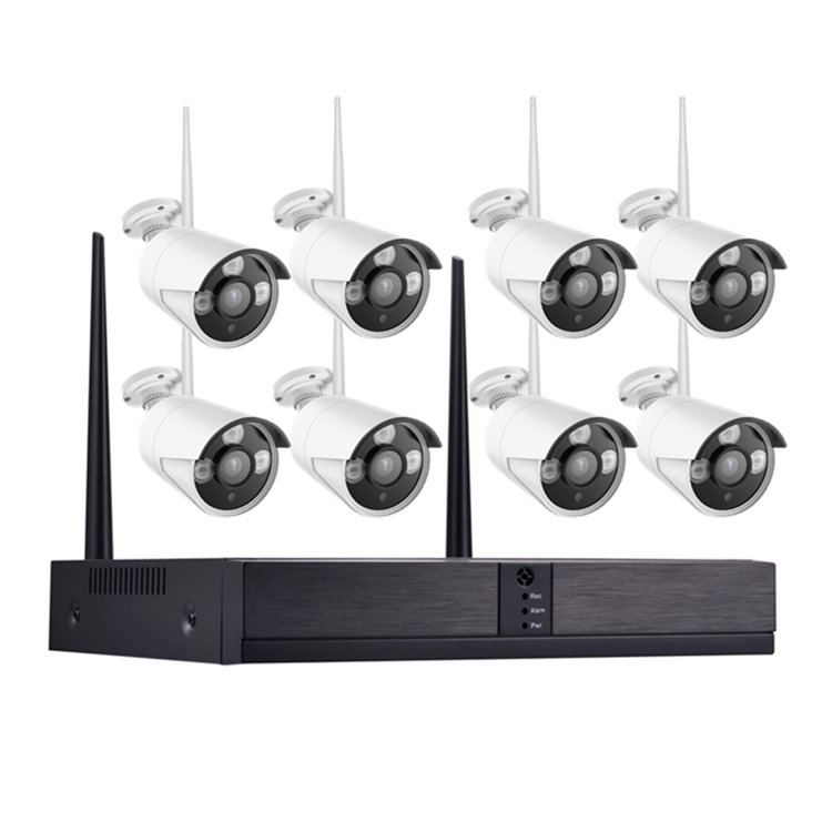 Qearim Xmeye домашняя камера безопасности Беспроводная 8ch 2mp Hd Водонепроницаемая Wif Nvr комплект 1080p P2p видео наблюдение наружная Cctv система