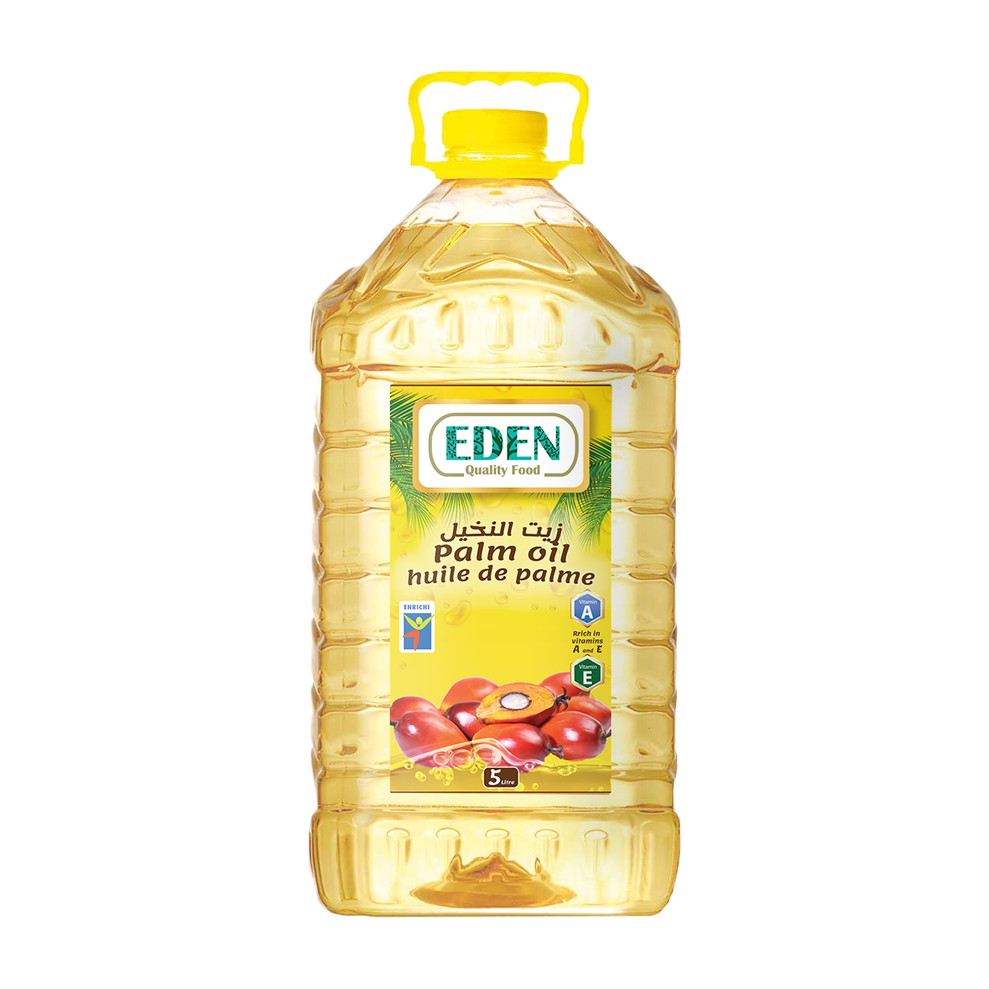 5L Eden Negoce, оптовая продажа, чистое кулинарное пальмовое масло высокого качества, хорошее для здоровья, для экспортной продажи