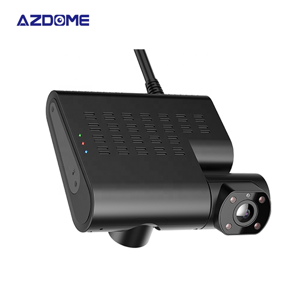 4G Dual Lens Two In One Dashcam For Taxi With GPS Tracking Live Video Surveillance Car Dashcam DVR