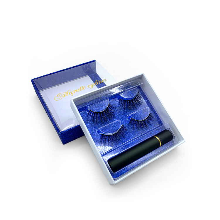Заводские магнитные накладные норковые ресницы SY Lashes Shuying оптом магнитные ресницы с подводкой для глаз