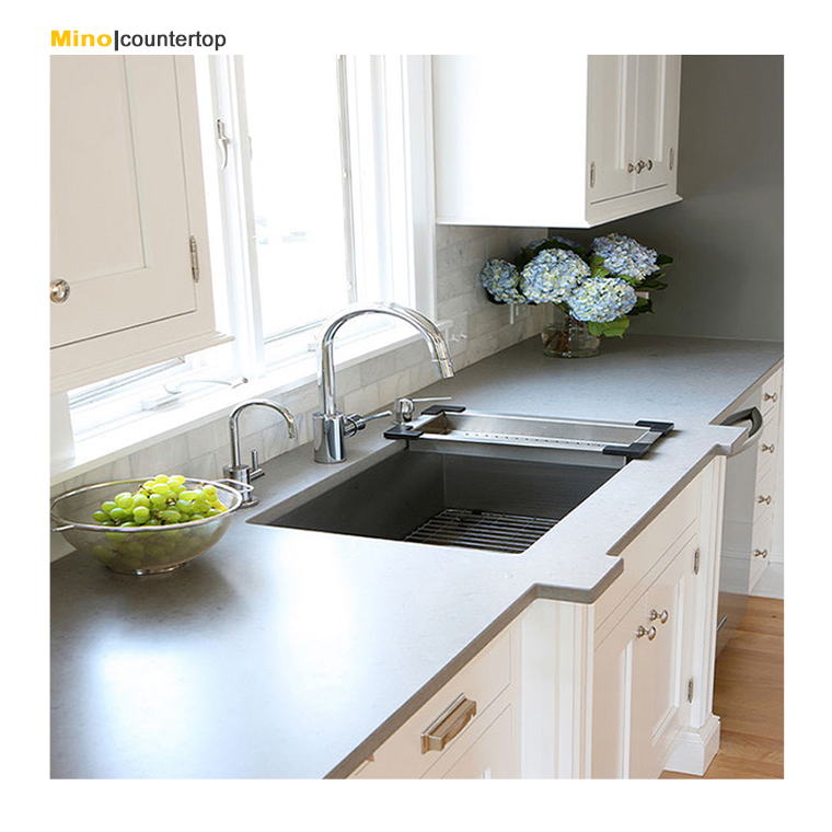 Kitchen Countertops,vanity Tops & Table Tops High Quality Engineered Stone Calacatta Marble Table Quartz Kitchen Countertop