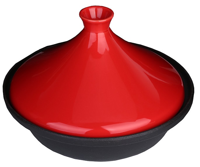 Moroccan Tagine pot / Cast Iron Tagine Pot with Ceramic Lid