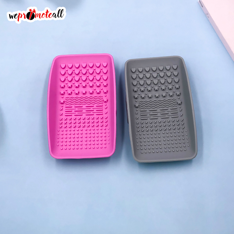 Wepromoteall Makeup Brush Cleaner Dryer And Soap Makeup Brush Cleaner Pad