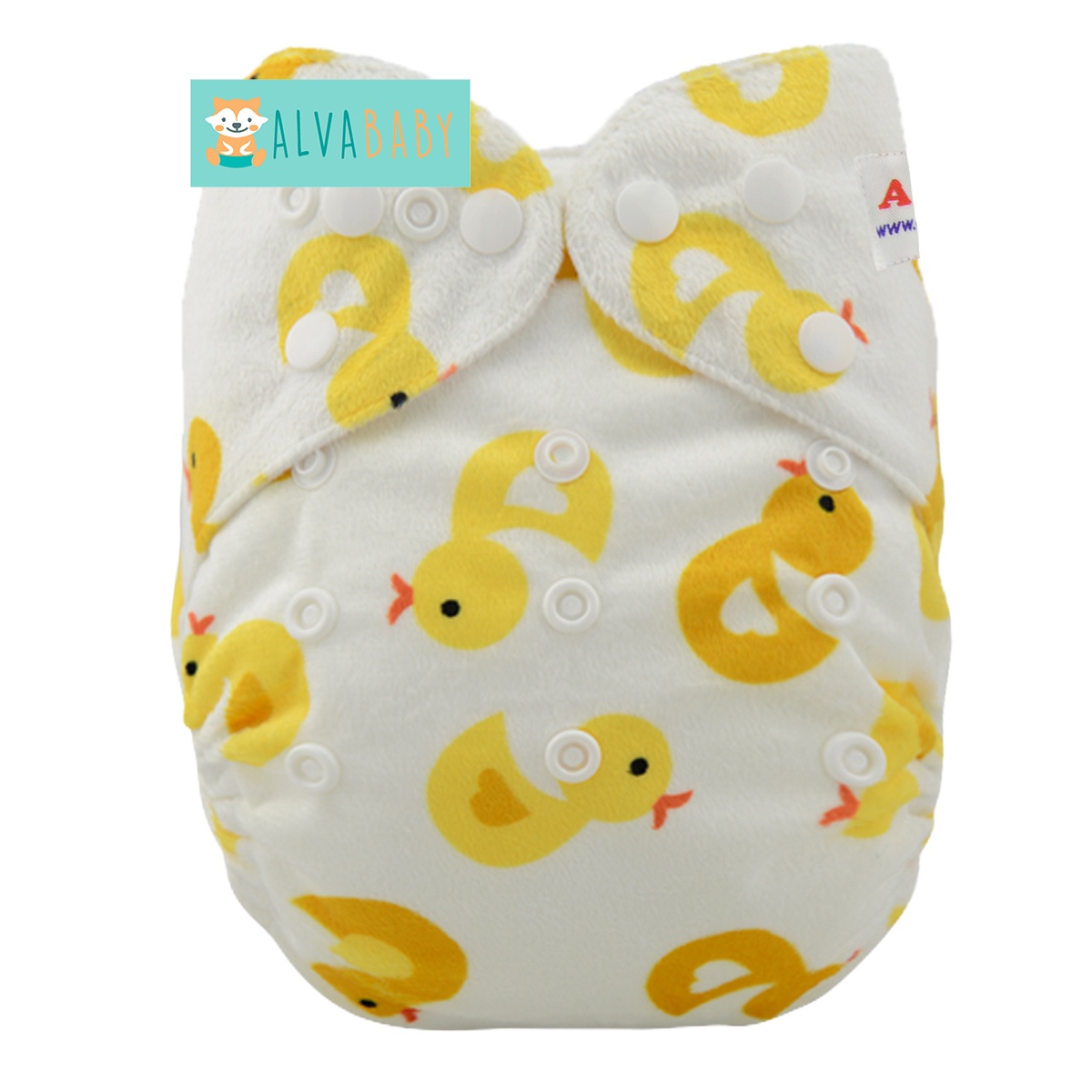 Современные тканевые подгузники Alvababy, моющиеся подгузники, Детские Экологичные подгузники