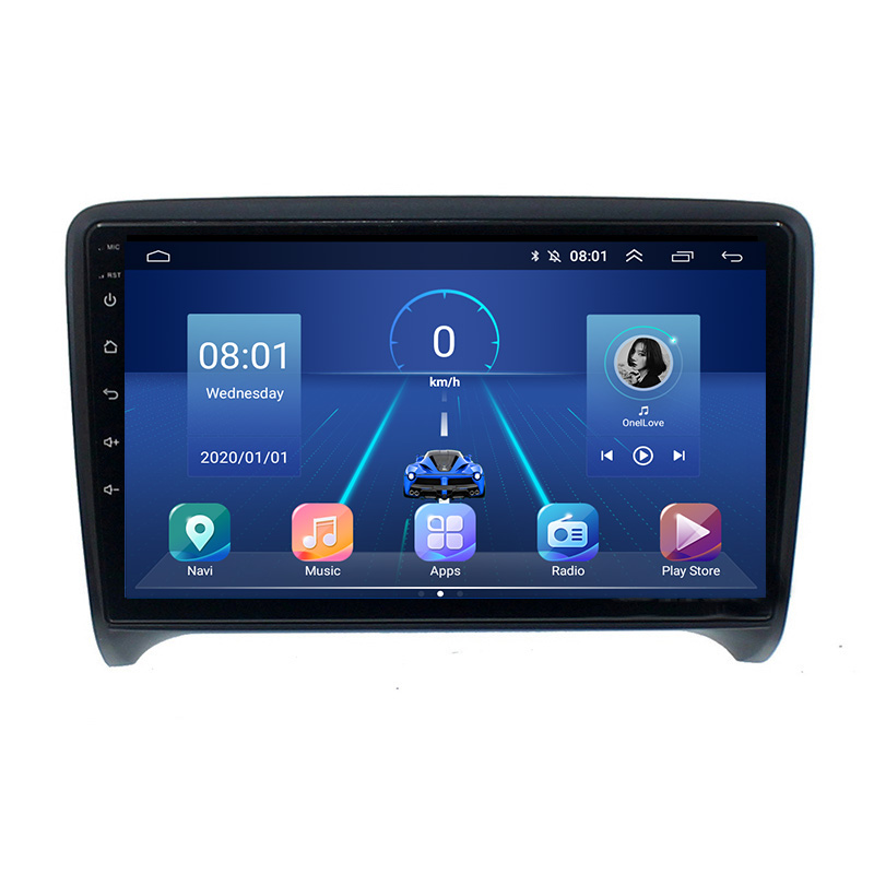 4+64GB Android Car Video Navigation System for Audi TT MK2 8J 2006-2012 Car radio GPS stereo audio multimedia player no dvd