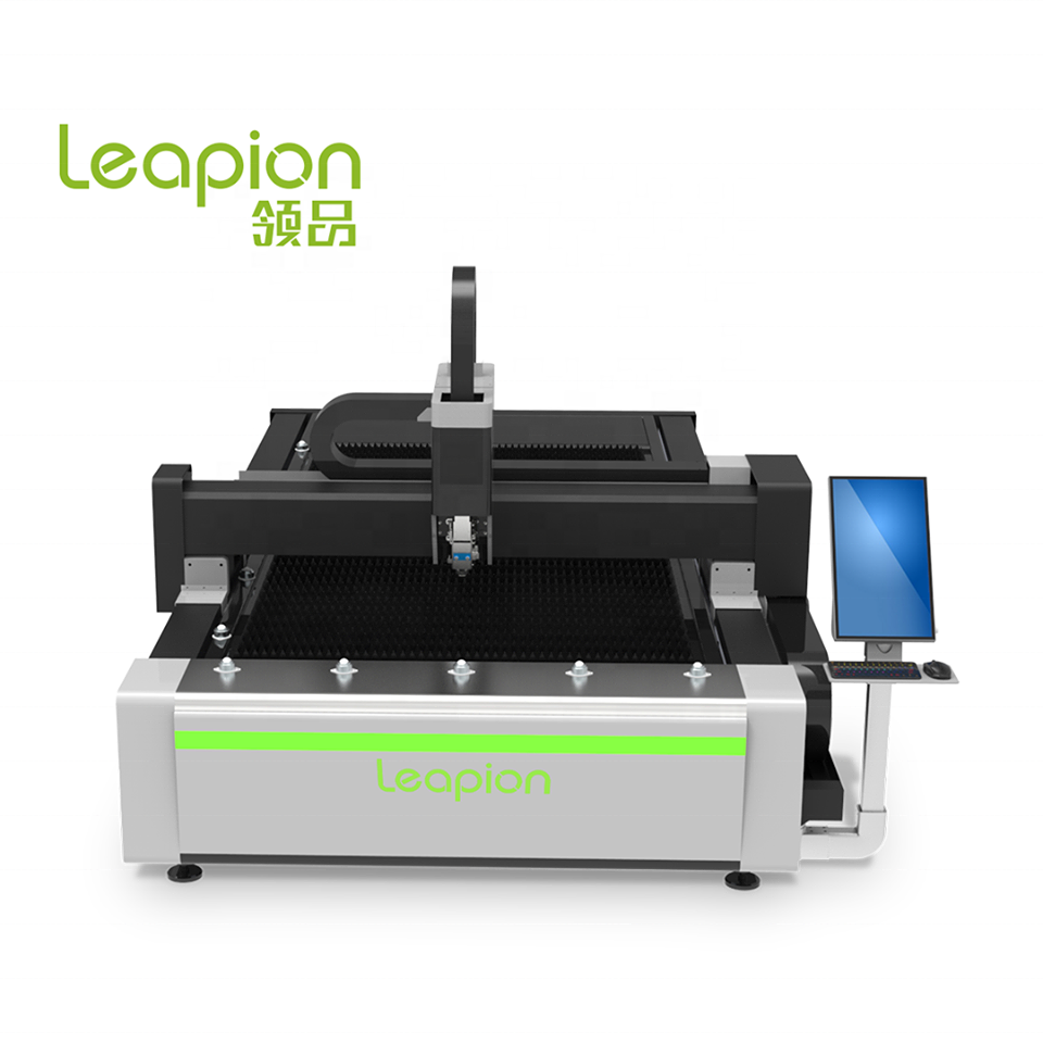 Leapion 1500W 2000 Вт волоконный лазерный станок для резки резак листового металла