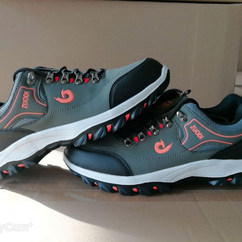 Men Outdoor Hiking Shoes Men Trekking Shoes Waterproof Lace-up Mountaineering Sports Shoes Travel Walking Sneaker