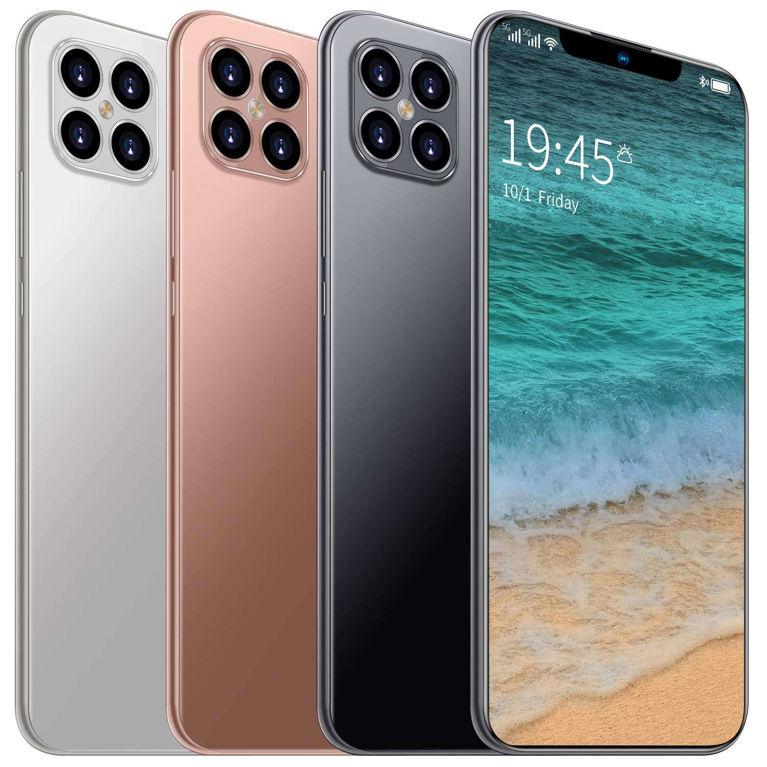 i13 Pro+ Cross-Border 6.6 Inch 8+256GB Smartphone Manufacturers Direct Selling Mobile Phone Android10.0