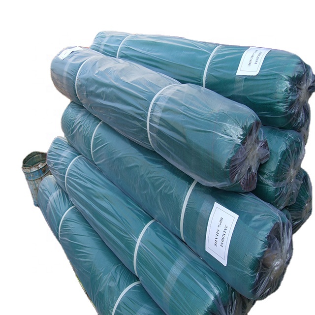 high quality hot sale sun shag net green blue shade netting for sale