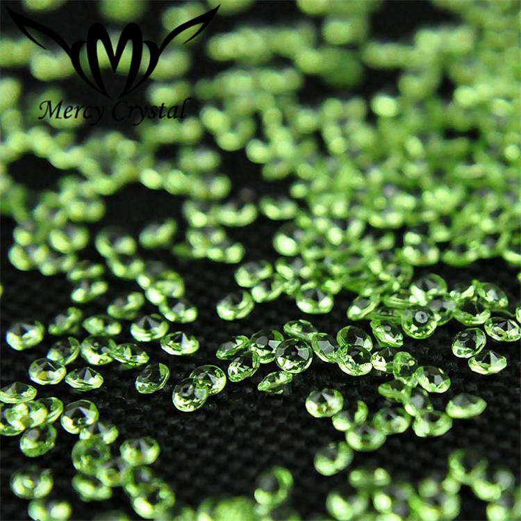 2mm 20000pcs Fruit Green Mini Diamond Table Scatter Confetti for Party Decorations