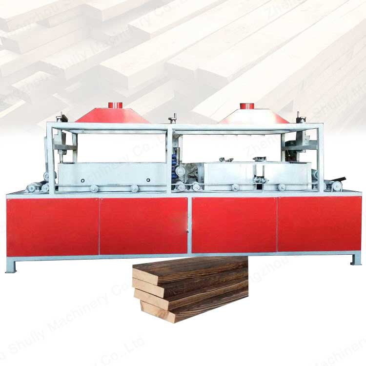 Anti-corrosion machine for wood surface