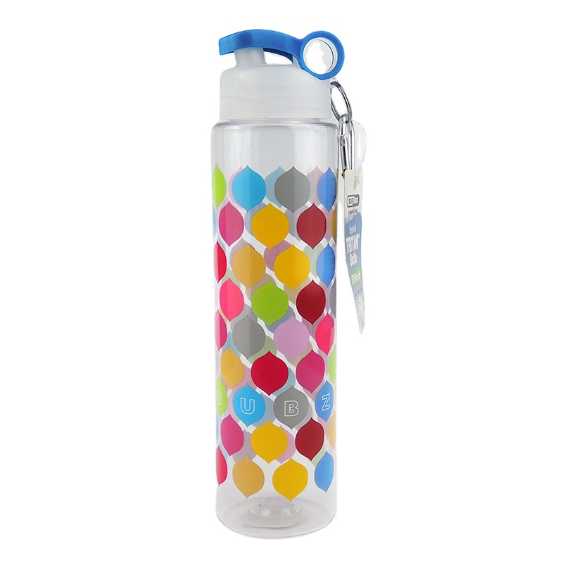 500ml Portable Lanyard Drinking Cup Fashion Leak-proof Gift Outdoor Sports Clear Plastic Water Bottle
