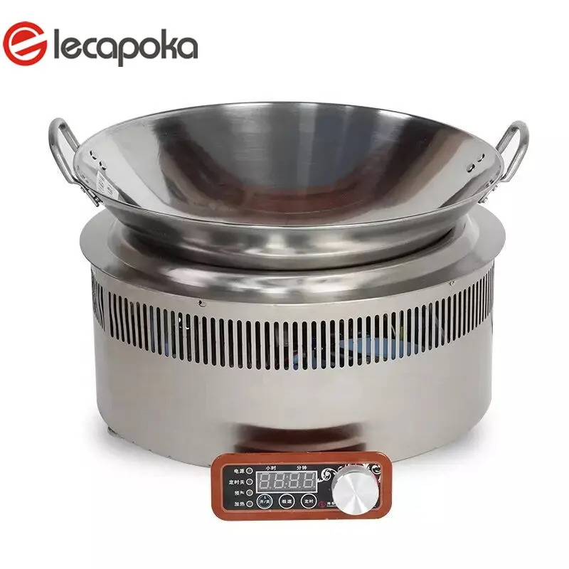hot selling 3500w 220v AC knob control national electric built in round induction cooker for hotel kitchen cookwares